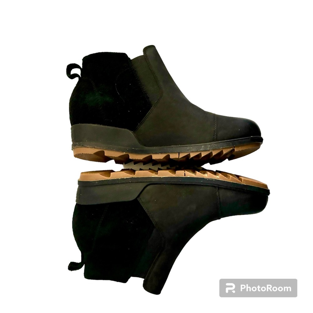 SOREL Evie Pull-On Boot Bootie Black 11